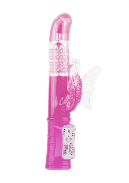 MIMI butterfly vibrator - rotating dual motors - Pink — image 3 of 4
