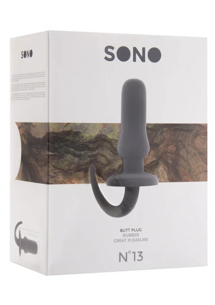 Sono No.13 - Butt Plug - 6 Inch - Grey — image 6 of 6