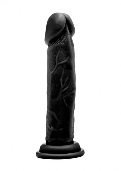 Realistic Cock - 8" - Black — image 9 of 12