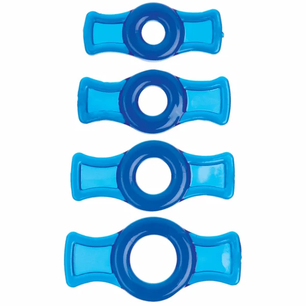 Titanmen Tools Cock Ring Set - Blue — image 3 of 4