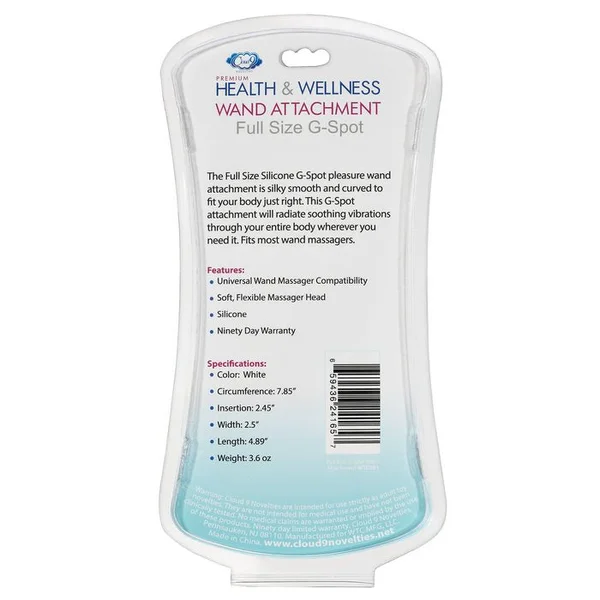 Cloud 9 - Full Size G Spot Wand Attachment — image 9 of 9