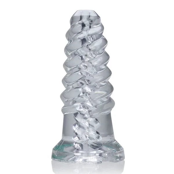 Oxballs Screwed Super Squish Corkscrew Jack Off Toy - Clear — image 5 of 8