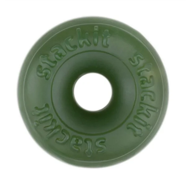 Perfect Fit Stackit Cock Ring - Green — image 4 of 6