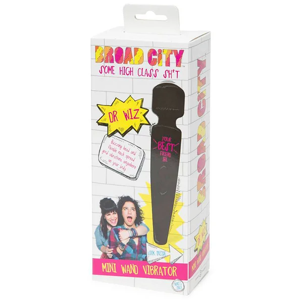 Broad City Dr Wiz Rechargeable Mini Wand Vibrator Waterproof — image 2 of 2