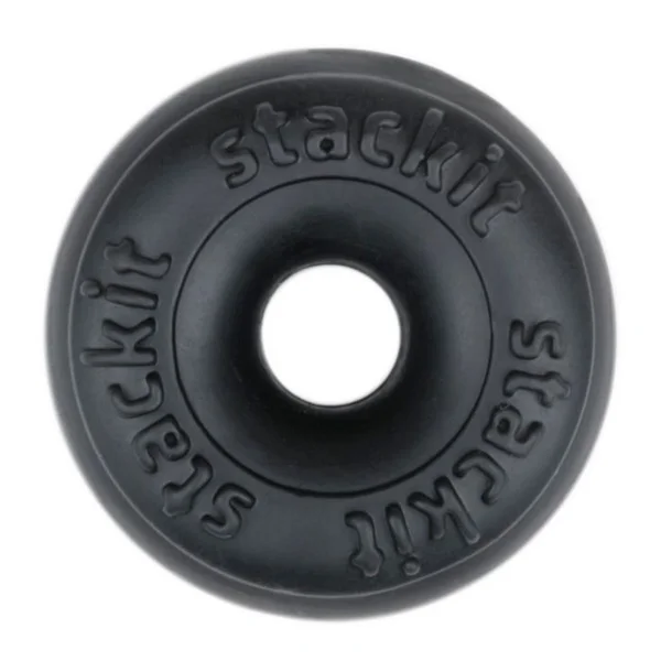 Perfect Fit Stackit Cock Ring - Black — image 2 of 2