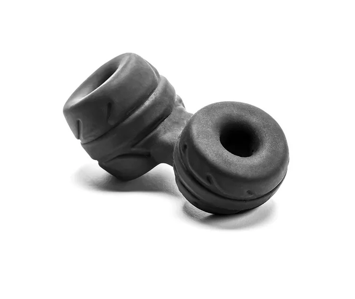 Perfect Fit SilaSkin Cock & Ball Ring - Black — image 7 of 8