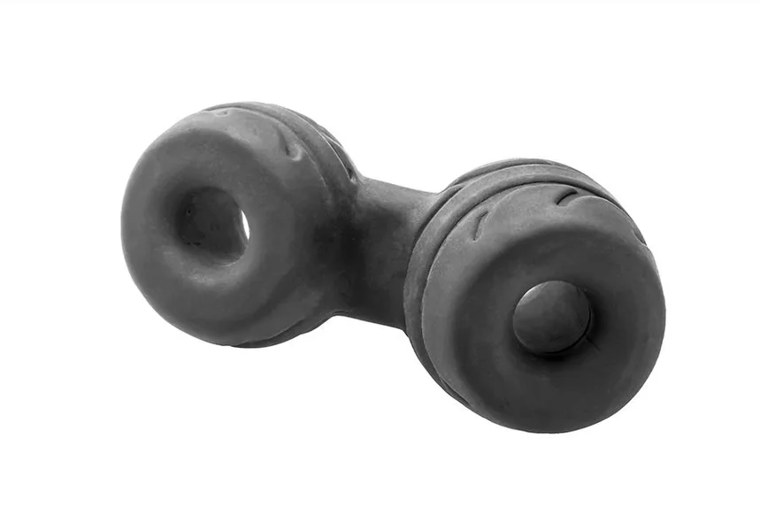 Perfect Fit SilaSkin Cock & Ball Ring - Black — image 8 of 8