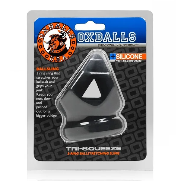 OxBalls TRI-SQUEEZE Sling&Stretcher Black — image 12 of 12