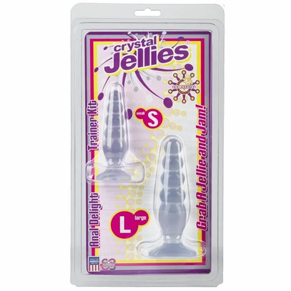 Crystal Jellies Anal Del Tra incher Kit Clear — image 12 of 13