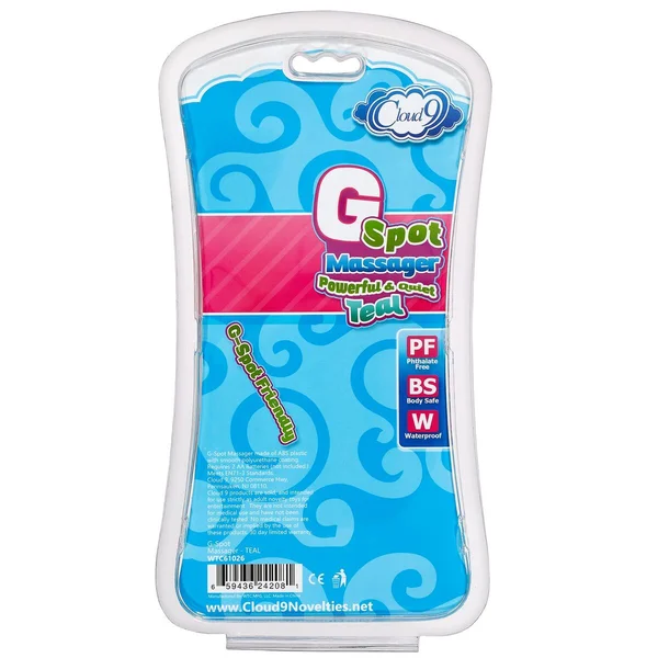 Cloud 9 - G Spot Massager Curved Teal — image 7 of 8