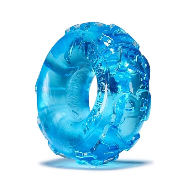 OxBalls Jelly Bean Cockring Ice Blue — image 3 of 4