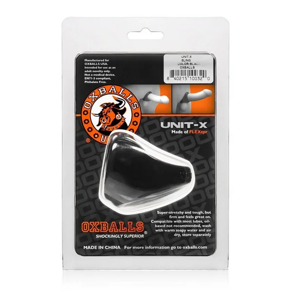 Oxballs Unit X Cock Sling - Black — image 8 of 8