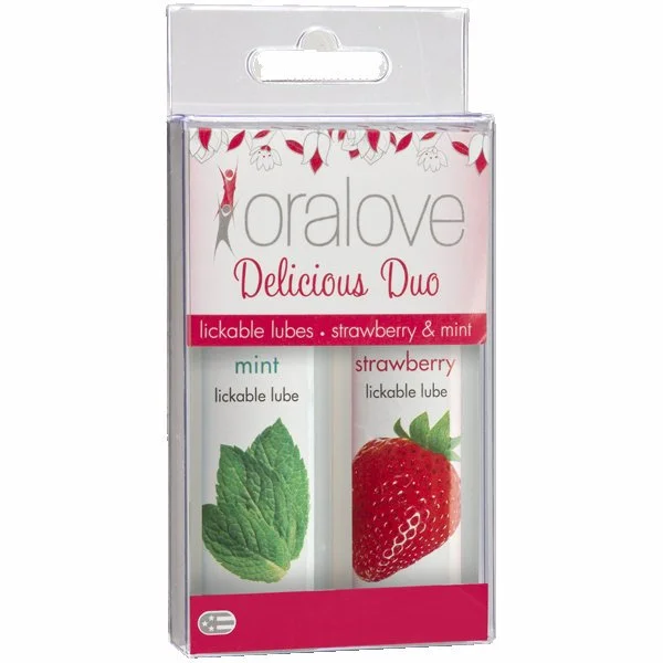 Oralove Delicious Duo Flavored Lube - Strawberry & Mint — image 14 of 14