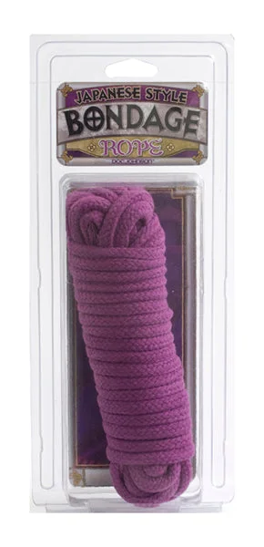 Japanese Style Bondage Cotton Rope - Purple — image 5 of 6