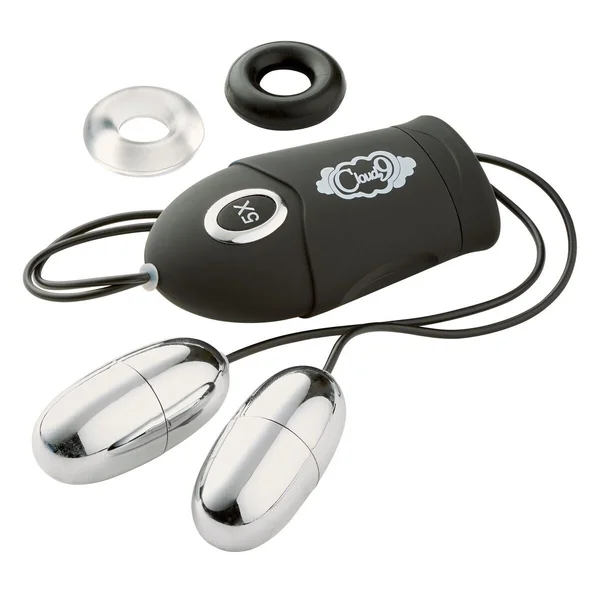 Cloud 9 - Dual Egg Vibrator Black — image 8 of 8