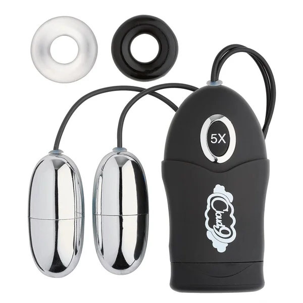 Cloud 9 - Dual Egg Vibrator Black — image 7 of 8