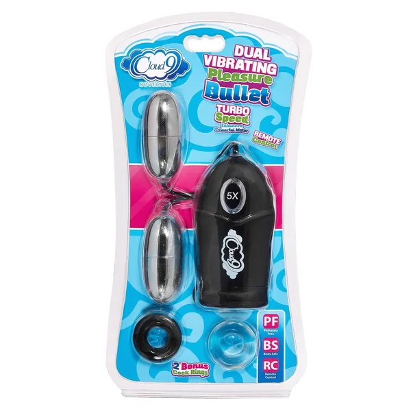 Cloud 9 - Dual Egg Vibrator Black — image 5 of 8