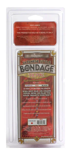 Japanese Style Bondage Cotton Rope - Red — image 6 of 6