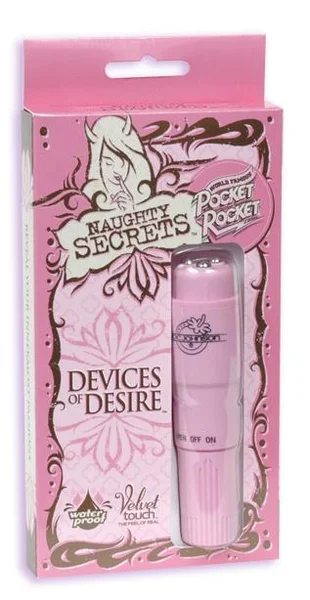 Naughty Secrets Devices of Desire Pocket Rocket - Pink — image 5 of 6