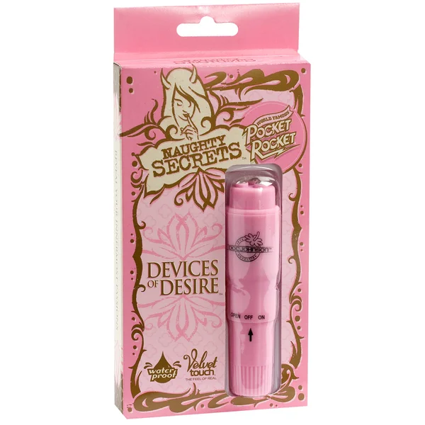 Naughty Secrets Devices of Desire Pocket Rocket - Pink — image 4 of 6