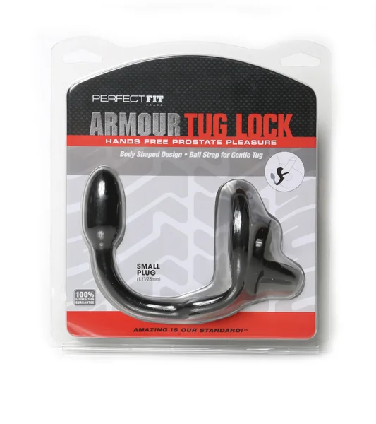 Perfect Fit Armour Tug Lock Small Plug - Black — image 4 of 4