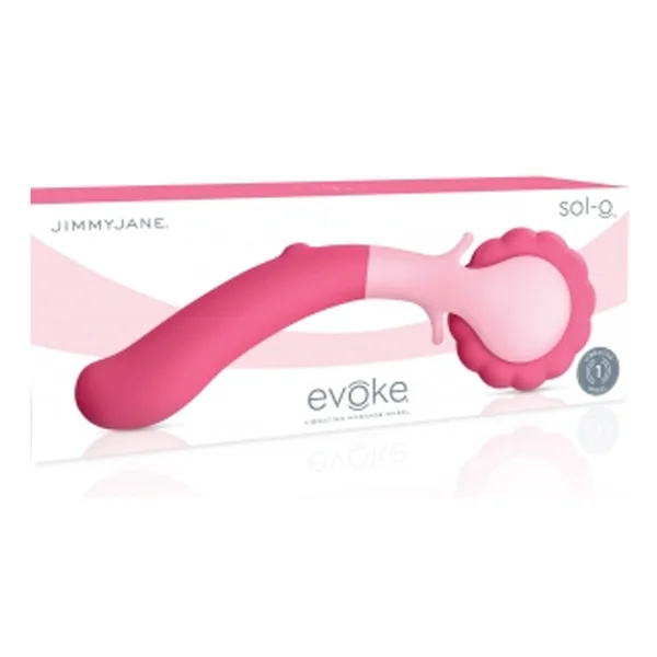 JimmyJane Evoke Sol-o Wheel Massager Color Pink — image 5 of 8