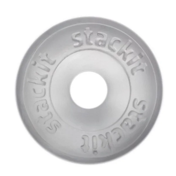 Perfect Fit Stackit Cock Ring - Clear — image 4 of 6