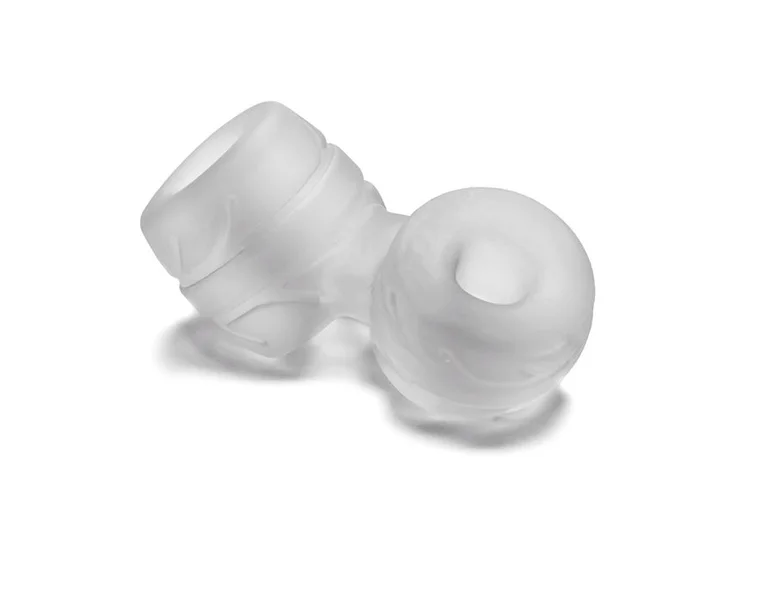 Perfect Fit SilaSkin Cock & Ball Ring - Clear — image 6 of 8