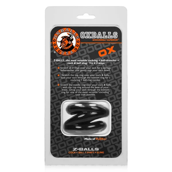 Oxballs Z Balls Ballstretcher - Black — image 8 of 8