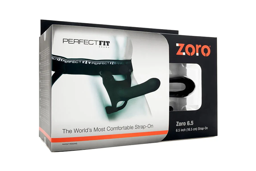 Perfect Fit Zoro 6.5 inch Strap-On - Black — image 14 of 14