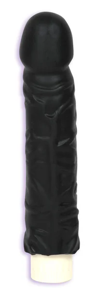 Quivering 8 inch Cock Vibe - Black — image 13 of 14