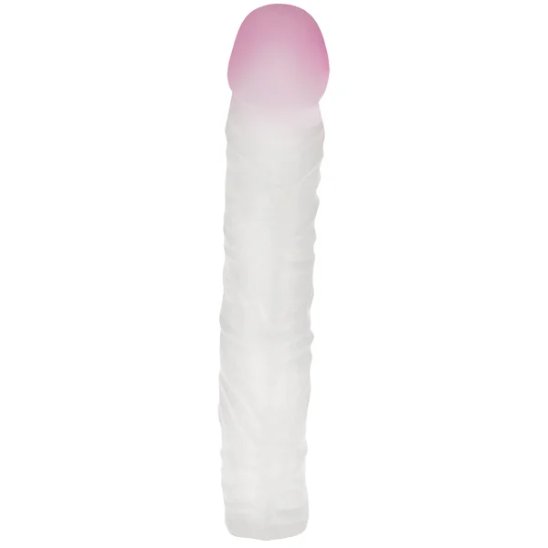 Blush 10 inch Ultraskyn UR3 Dong w/Berry Head — image 11 of 11