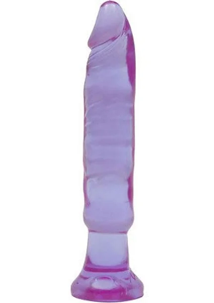 Crystal Jellies 6 inch Anal Starter - Purple — image 4 of 4
