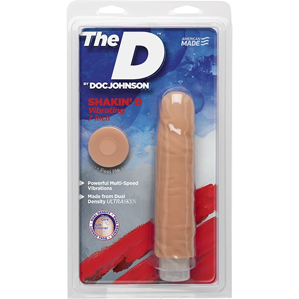 The D 7 inch Vibrating Shakin D - Vanilla — image 6 of 6