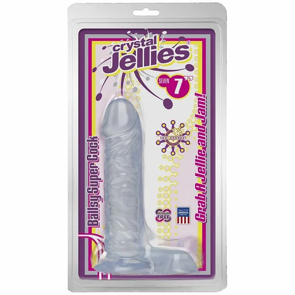 Crystal Jellies Ballsy Super Cock Clear 7 inch — image 4 of 4