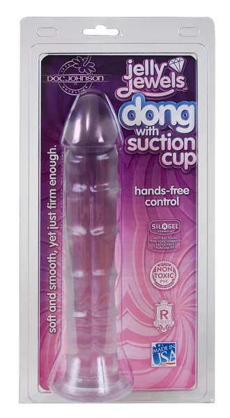 Jelly Jewel Dong with Suction Cup - Diamond — image 17 of 18