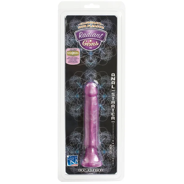 Radiant Gems Anal Starter - Purple — image 7 of 7