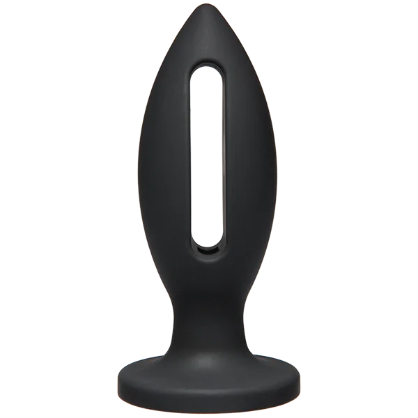 Kink Wet Works 5 inch Silicone Lube Luge Plug - Black — image 10 of 12
