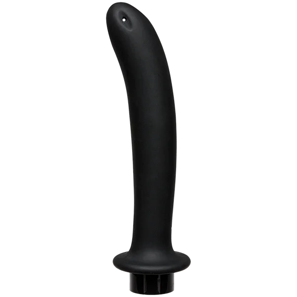 Kink Flow Silicone Anal Douche Accessory Extra Deep - Black — image 7 of 8