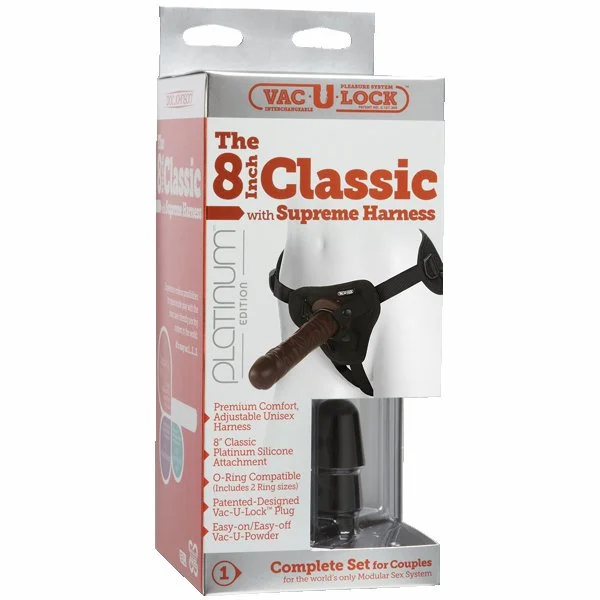 Vac-U-Lock Plat Clas 8 w/Supreme Harness Black — image 8 of 8