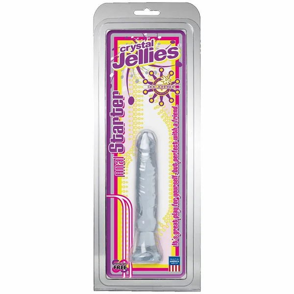Crystal Jellies Anal Starter Clear 6 inch — image 4 of 4