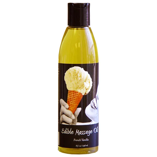 EB Edible Massage Oil 8oz Vanilla — image 4 of 4