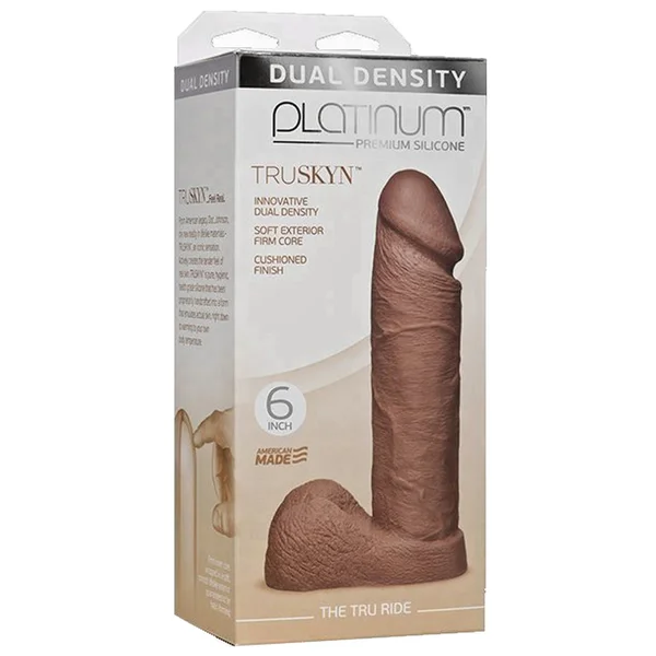 Platinum - The Tru Ride Realistc 6 inch Caramel — image 4 of 4