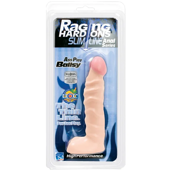 Raging Hard Ons Slimline 5.5 inch Ballsy - Flesh — image 4 of 5