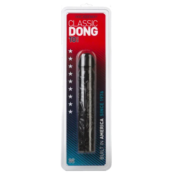 Classic 10 inch Dong - Black — image 8 of 8