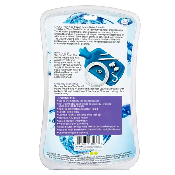Cloud 9 - Fresh + Premium Water Bottle & Douche Kit — image 4 of 4