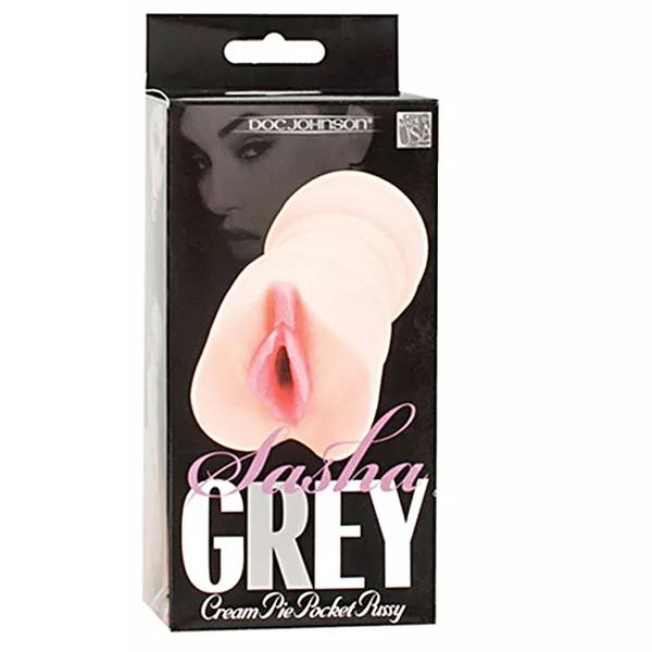 Doc Johnson Sasha Grey UR3 Cream Pie Pocket Pussy — image 4 of 4