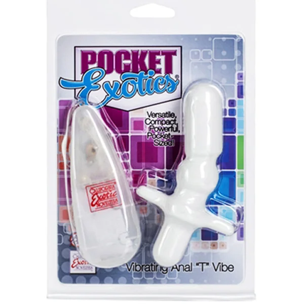 California Exotic Pocket Exotics Vibrating Anal T Vibe — image 4 of 4