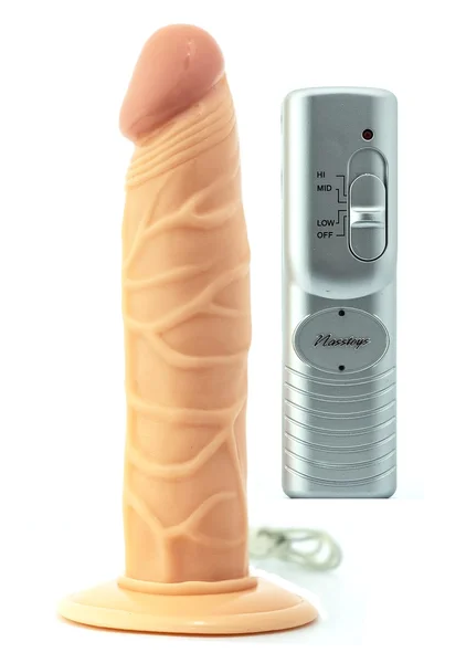 All American Whopper 7in Vibrating Dong — image 5 of 8