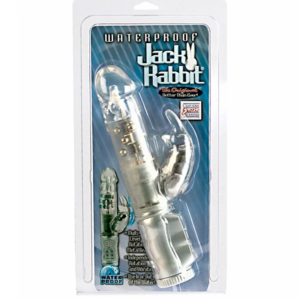 California Exotic Waterproof Jack Rabbit - Clear — image 4 of 4